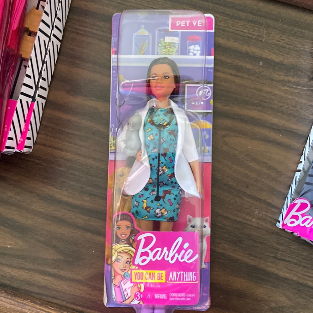 New “Barbie” Pet Vet Doll